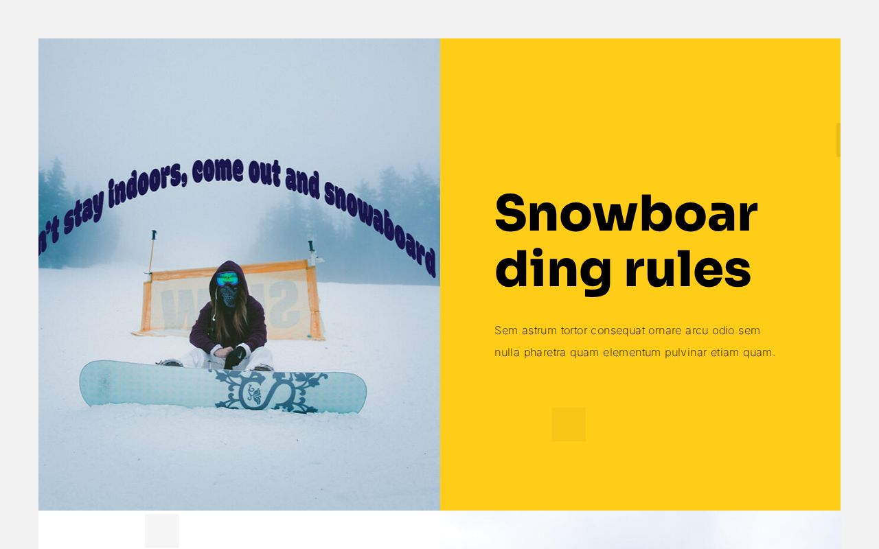 Carrd profile picture for @snowboarding